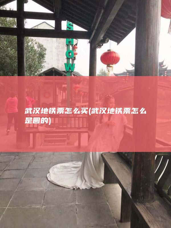 武汉地铁票怎么买 (武汉地铁票怎么是圆的)